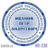 Печать ИП-230